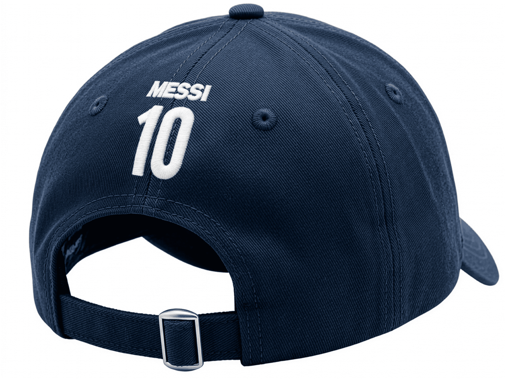Icon Sports Argentina AFA Messi #10 Adjustable Hat, 100% Cotton, Adult OSFM