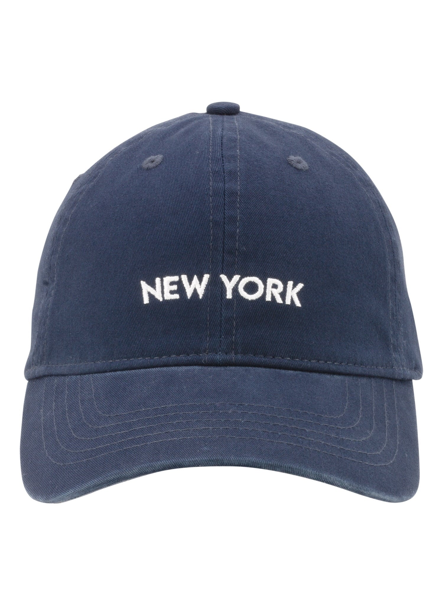 Time and Tru New York Cotton Baseball Hat