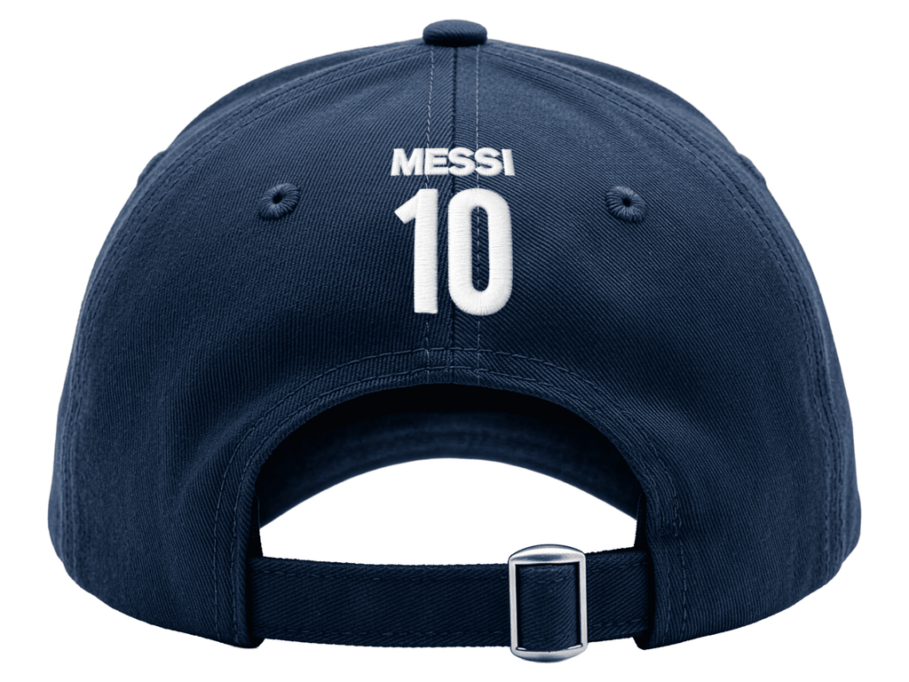 Icon Sports Argentina AFA Messi #10 Adjustable Hat, 100% Cotton, Adult OSFM