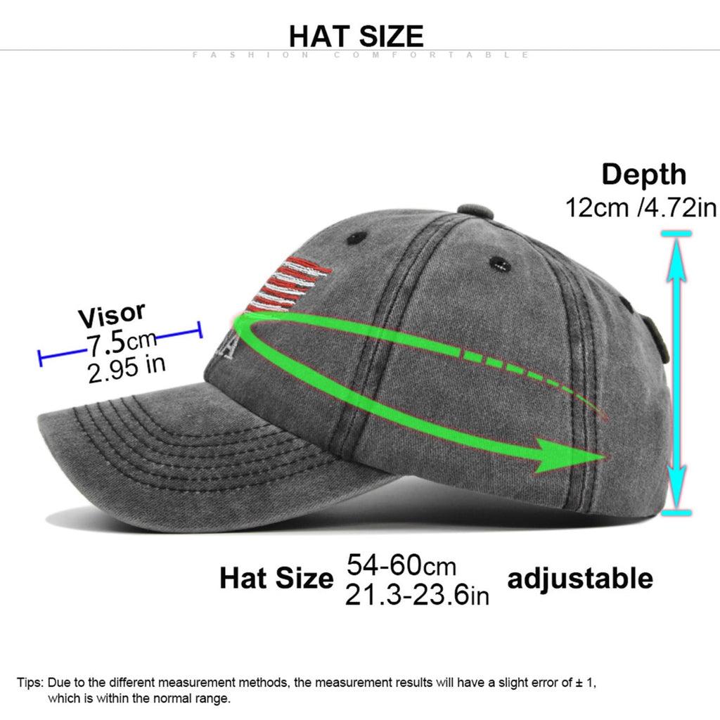 Vintage Baseball Hats for Men American Flag Patch Breathable Mesh Classic Baseball Caps Adjust Cotton Running Ball Hats