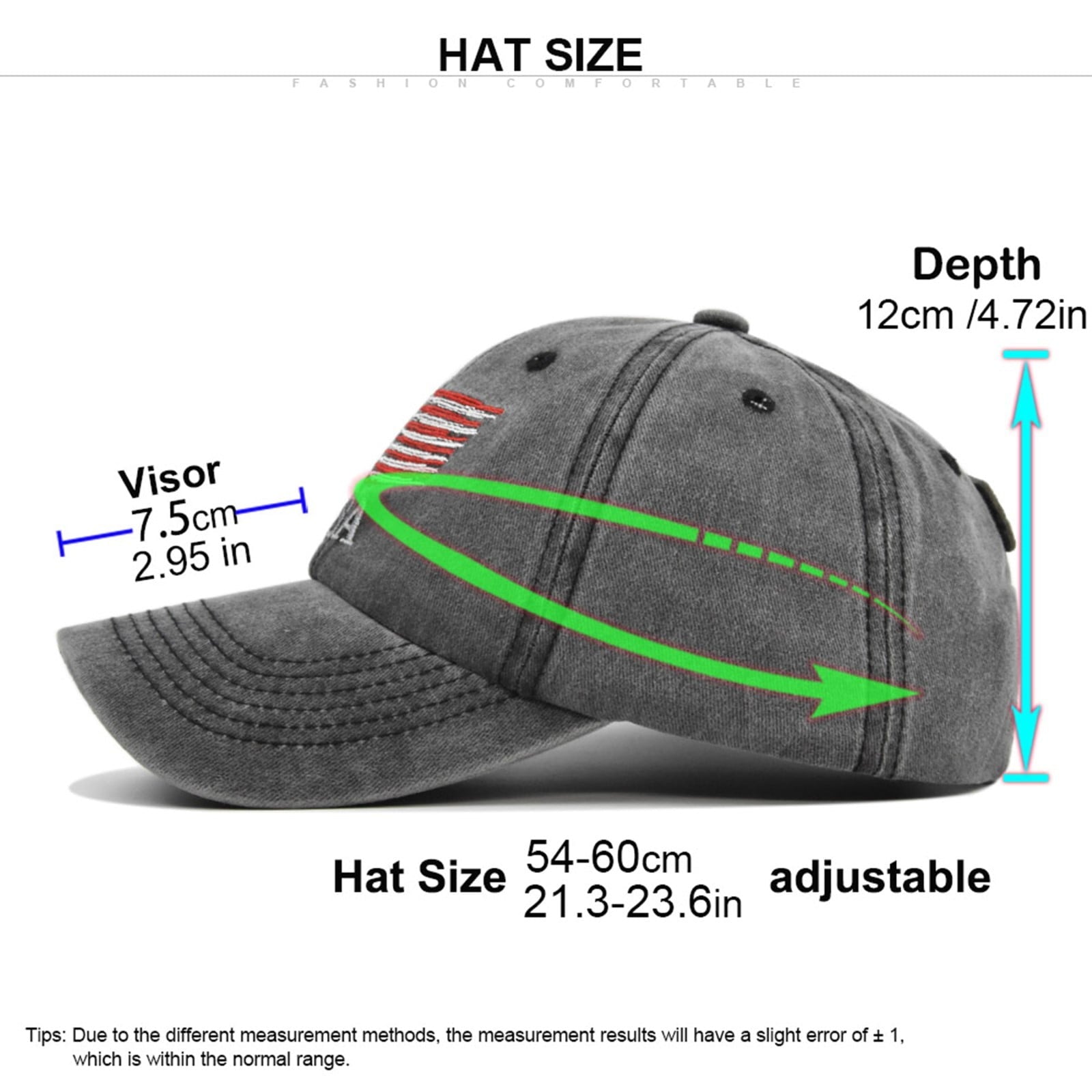 Vintage Baseball Hats for Men American Flag Patch Breathable Mesh Classic Baseball Caps Adjust Cotton Running Ball Hats