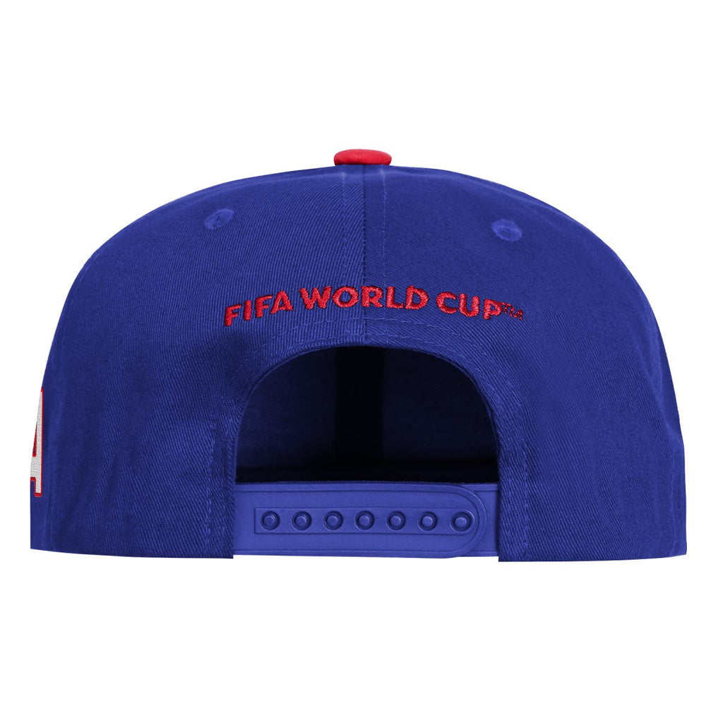 FIFA World Cup 2026 Men's Blue USA FIFA 26 Flat Brim Snapback Soccer Hat