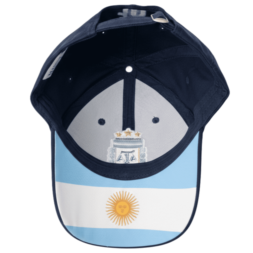 Icon Sports Argentina AFA Messi #10 Adjustable Hat, 100% Cotton, Adult OSFM