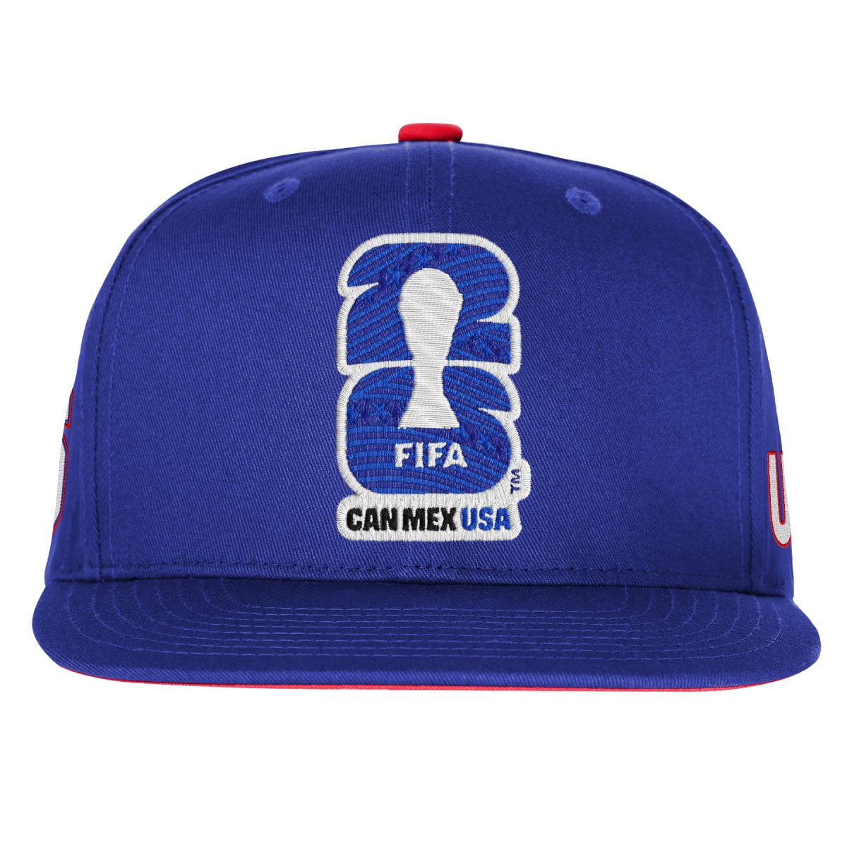 FIFA World Cup 2026 Men's Blue USA FIFA 26 Flat Brim Snapback Soccer Hat